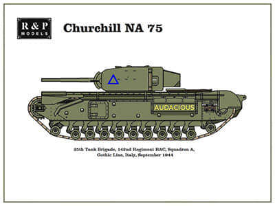 [R&P Models] Churchill NA 75-52纸模网 - 海量纸模型图纸下载