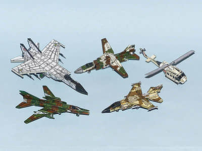 [R&P Models] Desert Storm 1991 Iraq-52纸模网 - 海量纸模型图纸下载