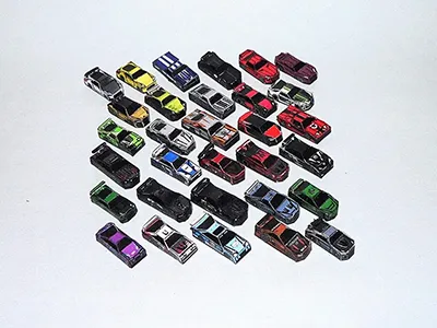 [R&P Models] Early 2000s Cars - Need for Speed(Underground 12, Most Wanted, Carbon, Undercover, The Run)-52纸模网 - 海量纸模型图纸下载
