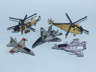 [R&P Models] Egyptian Air Force-52纸模网 - 海量纸模型图纸下载