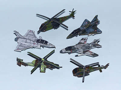 [R&P Models] French Air Force-52纸模网 - 海量纸模型图纸下载