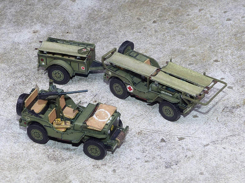 图片[1]-[R&P Models] Jeep Willys MB-52纸模网 - 海量纸模型图纸下载