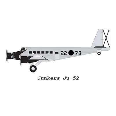 [R&P Models] Junkers Ju-52-52纸模网 - 海量纸模型图纸下载
