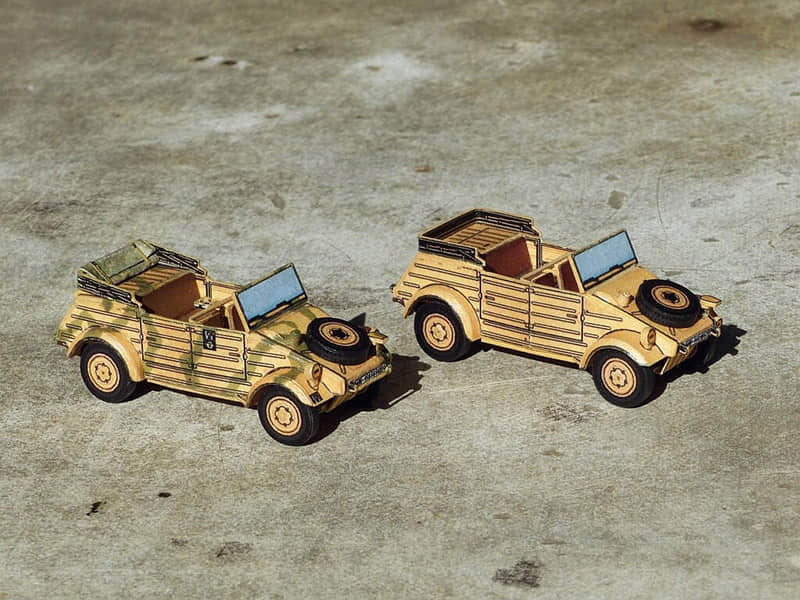 图片[1]-[R&P Models] KdF 82 Kubelwagen-52纸模网 - 海量纸模型图纸下载