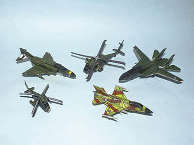 [R&P Models] Kungelunga Air Forces-52纸模网 - 海量纸模型图纸下载