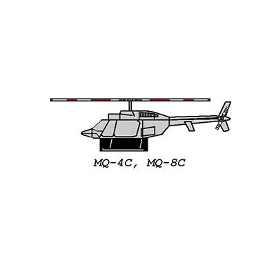 [R&P Models] MQ-4C Triton, MQ-8C Fire Scout-52纸模网 - 海量纸模型图纸下载