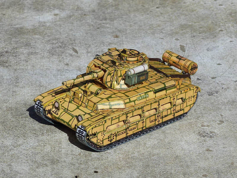 图片[1]-[R&P Models] Matilda Mk.II-52纸模网 - 海量纸模型图纸下载