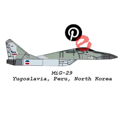 [R&P Models] MiG-29 Yugoslavia, Peru, North Korea-52纸模网 - 海量纸模型图纸下载