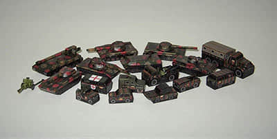 [R&P Models] Militia (Project Reality)-52纸模网 - 海量纸模型图纸下载