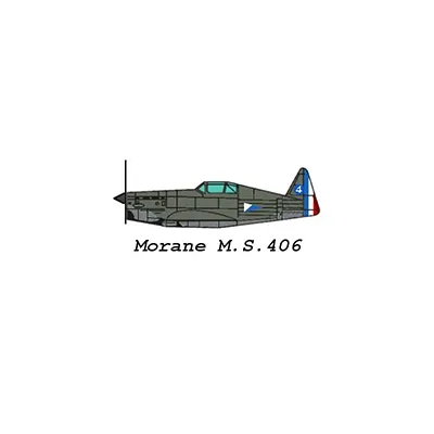 [R&P Models] Morane-Saulnier M.S.406-52纸模网 - 海量纸模型图纸下载