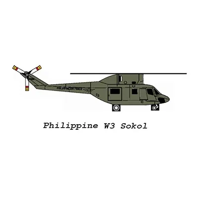 [R&P Models] Philippines W3 Sokol, AH-1F Cobra-52纸模网 - 海量纸模型图纸下载