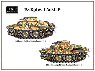 [R&P Models] Pz.Kpfw. I Ausf. F-52纸模网 - 海量纸模型图纸下载