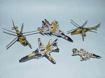 [R&P Models] Royal Air Forces of Islandia-52纸模网 - 海量纸模型图纸下载