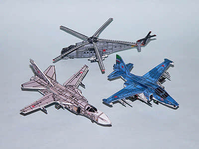 [R&P Models] Russian Air Force-52纸模网 - 海量纸模型图纸下载