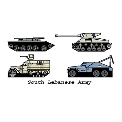 [R&P Models] South Lebanese Army-52纸模网 - 海量纸模型图纸下载