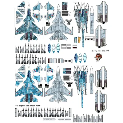 [R&P Models] Su-33 Flanker-52纸模网 - 海量纸模型图纸下载