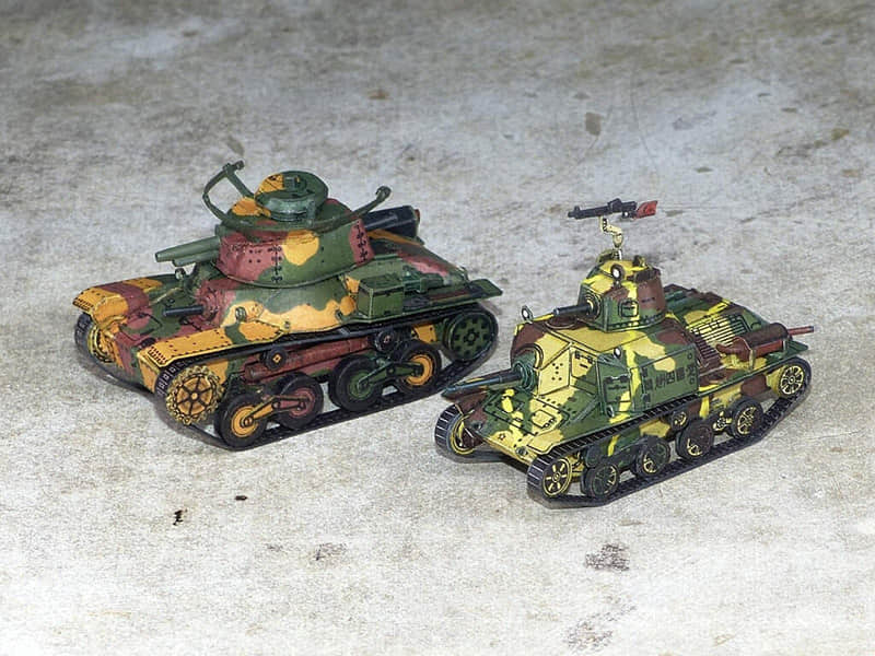 图片[1]-[R&P Models] Type 4 Ke-Nu + Type 92-52纸模网 - 海量纸模型图纸下载