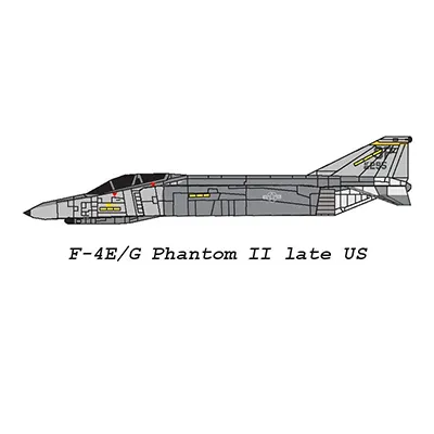 [R&P Models] USAF F-4 Phantom II-52纸模网 - 海量纸模型图纸下载