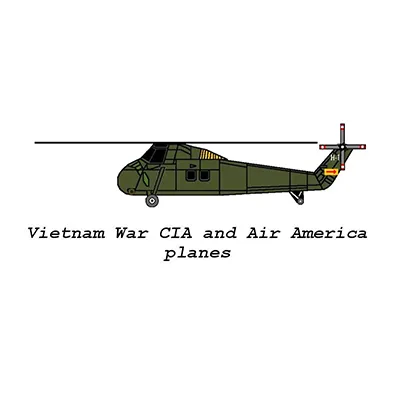 [R&P Models] USS Tucumcari and CIA-Air America planes in Vietnam-52纸模网 - 海量纸模型图纸下载