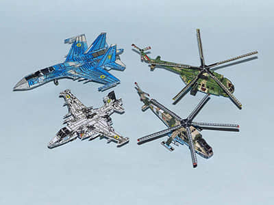 [R&P Models] Ukraine Air Force-52纸模网 - 海量纸模型图纸下载