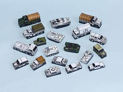 [R&P Models] United Nations troops Vehicle-52纸模网 - 海量纸模型图纸下载