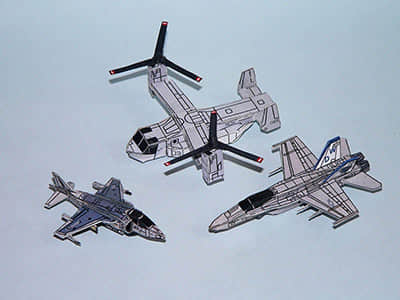 [R&P Models] United States USMC Aircraft-52纸模网 - 海量纸模型图纸下载