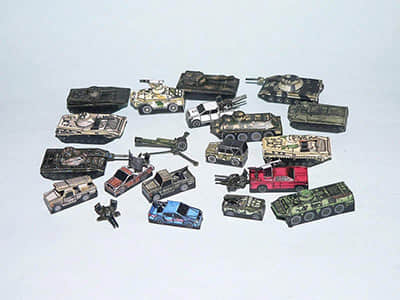 [R&P Models] Vehicles used by insurgents-52纸模网 - 海量纸模型图纸下载