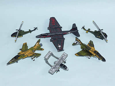 [R&P Models] Vietnam War – US Planes-52纸模网 - 海量纸模型图纸下载