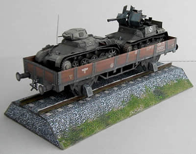 [Robototehnik] German 20-Ton Railway Platform-52纸模网 - 海量纸模型图纸下载