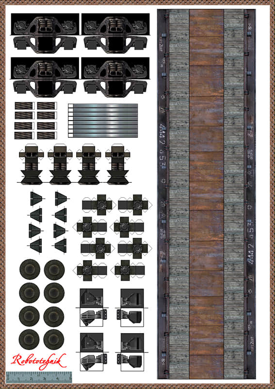 图片[1]-[Robototehnik] Soviet Type 13-4012 Platform-52纸模网 - 海量纸模型图纸下载