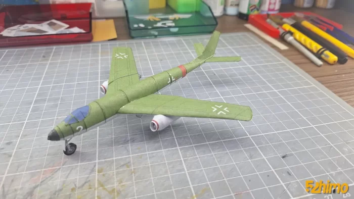 Focke-Wulf 1000×1000×1000 德国Fw 239喷气式轰炸机纸模型-52纸模网 - 海量纸模型图纸下载