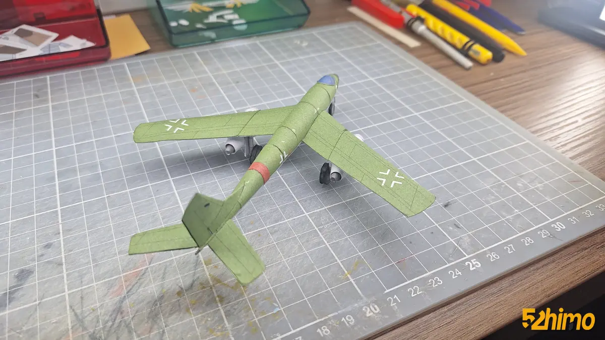 Focke-Wulf 1000×1000×1000 德国Fw 239喷气式轰炸机纸模型配图 - 第5张 - 52纸模网