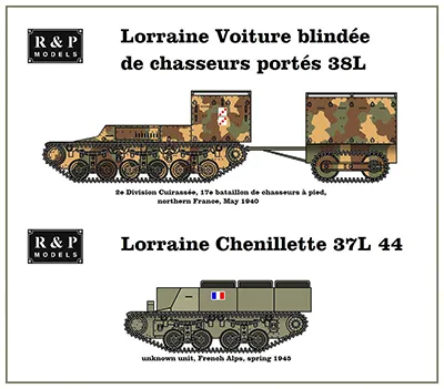 [R&P Models] Lorraine 38L + Lorraine 37L 44-52纸模网 - 海量纸模型图纸下载