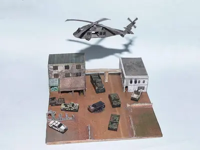 [R&P Models] Mogadishu 1993-52纸模网 - 海量纸模型图纸下载