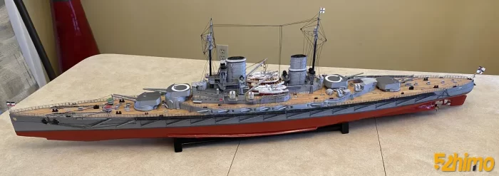 SMS Lützow 德国吕佐夫号德弗林格级战列巡洋舰纸模型-52纸模网 - 海量纸模型图纸下载