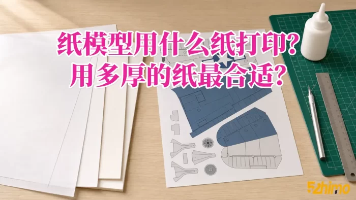 纸模型用什么纸打印？用多厚的纸最合适？-52纸模网 - 海量纸模型图纸下载