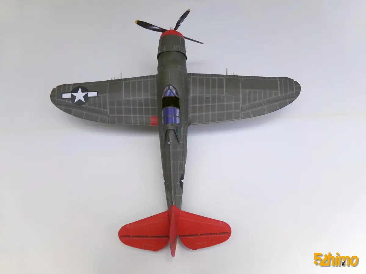 Republic P-47 Thunderbolt 美国P-47雷霆式战斗机纸模型纸模型配图 - 第2张 - 52纸模网