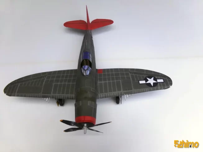 Republic P-47 Thunderbolt 美国P-47雷霆式战斗机纸模型纸模型-52纸模网 - 海量纸模型图纸下载