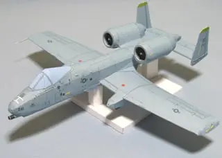[Eastern] A-10 Thunderbolt II-52纸模网 - 海量纸模型图纸下载