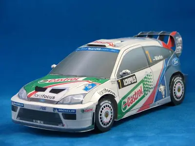 [Eastern] Ford Focus RS-52纸模网 - 海量纸模型图纸下载
