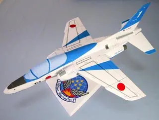 [Eastern] Kawasaki T-4 Blue Impulse-52纸模网 - 海量纸模型图纸下载