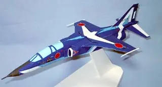 [Eastern] Mitsubishi T-2 Blue Impulse-52纸模网 - 海量纸模型图纸下载