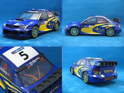 [Eastern] Subaru Impreza WRC 2006-52纸模网 - 海量纸模型图纸下载