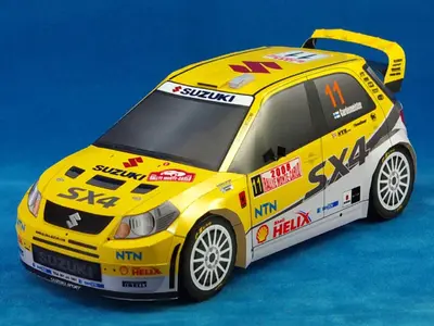 [Eastern] Suzuki SX4 WRC-52纸模网 - 海量纸模型图纸下载