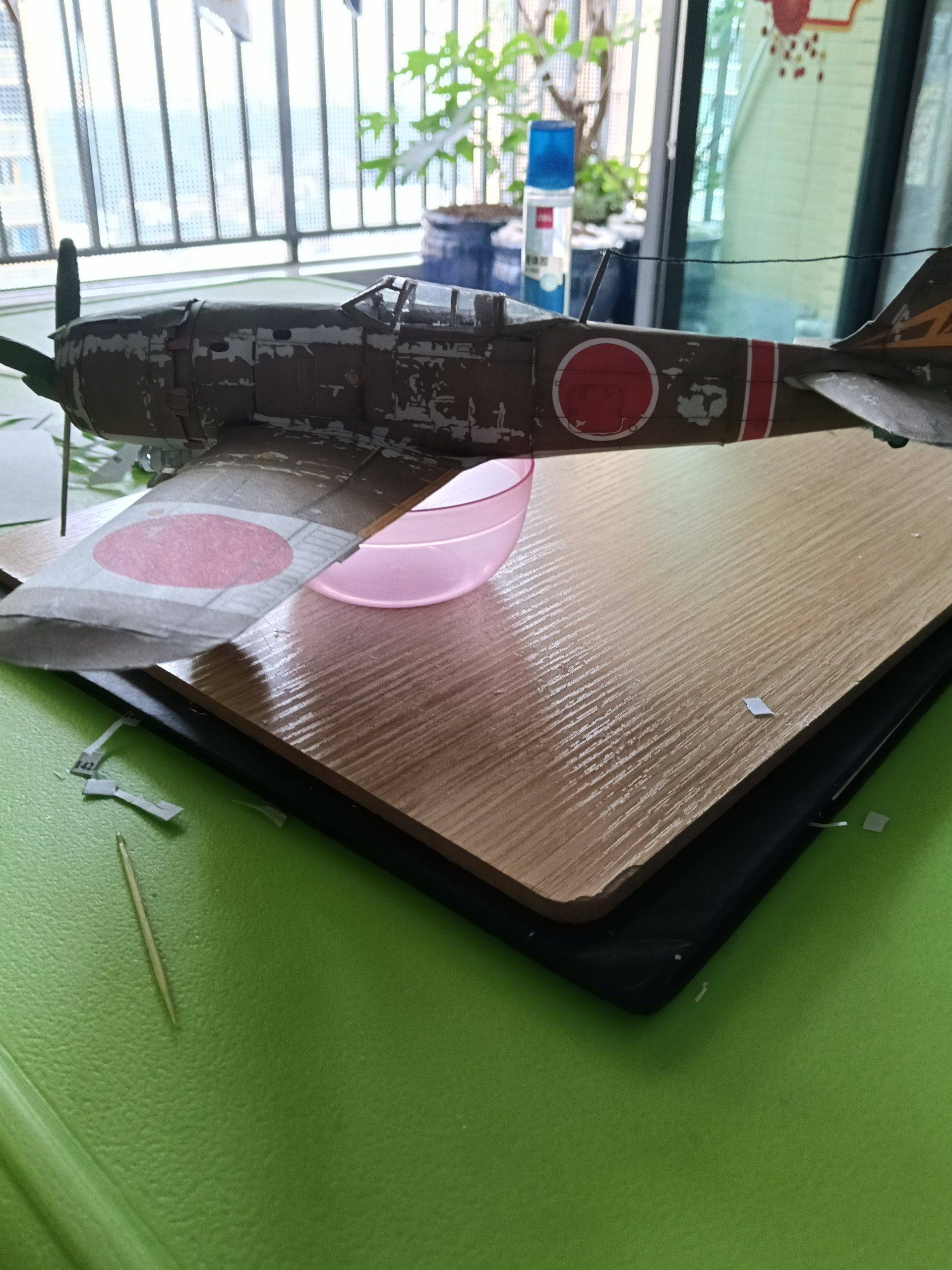 中岛Ki-84疾风-52纸模网 - 海量纸模型图纸下载