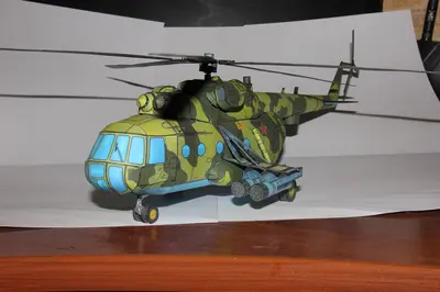 [JMK 2009-04] Mi-8MT重涂版-52纸模网 - 海量纸模型图纸下载