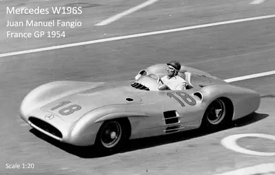 [JMK 2014-02-03] Mercedes W196S重绘版-52纸模网 - 海量纸模型图纸下载