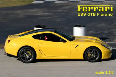 [JMK 2015-04-05] Ferrari 599 GTB Fiorano重涂版-52纸模网 - 海量纸模型图纸下载