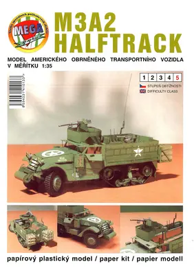 [MegaGraphic] M3A2 Halftrack-52纸模网 - 海量纸模型图纸下载