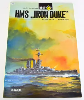 [ModelCard 096] HMS Iron Duke-52纸模网 - 海量纸模型图纸下载